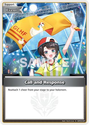 Call and Response (S) (hBP03-087) - Elite Spark Foil