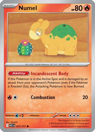 Numel 027/217 ME Ascended Heroes - Common