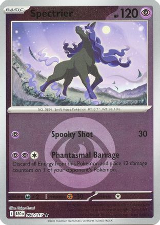 Spectrier (Energy Symbol Pattern) 098 - Reverse Holofoil ME Ascended Heroes - Rare