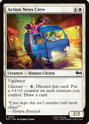 Action News Crew (TMT-001) - Teenage Mutant Ninja Turtles