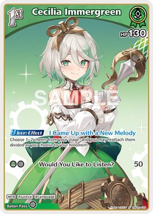 Cecilia Immergreen (S) (hBP04-030) (hBP04-030) - Curious Universe Foil