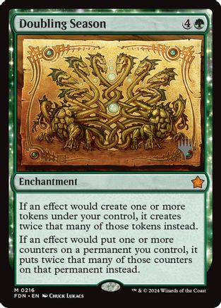 Doubling Season (PPECL-216) - Promo Pack: Lorwyn Eclipsed Foil