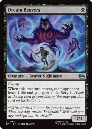 Dream Beavers (TMT-062) - Teenage Mutant Ninja Turtles