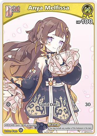 Anya Melfissa (P) (hBP04-073) (hBP04-073) - hololive OFFICIAL CARD GAME Promos Foil