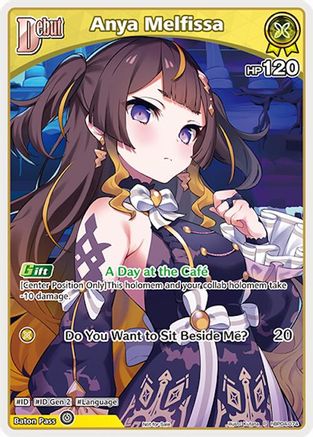 Anya Melfissa (P) (hBP04-074) (Alternate Art) (hBP04-074) - hololive OFFICIAL CARD GAME Promos Foil