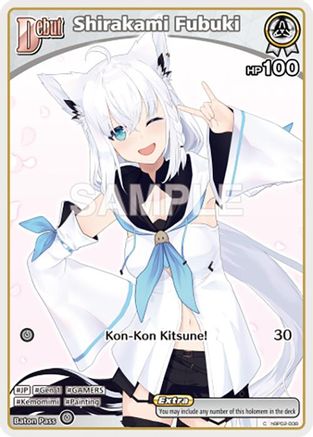 Shirakami Fubuki (C) (hBP02-008) (hBP02-008) - Enchant Regalia