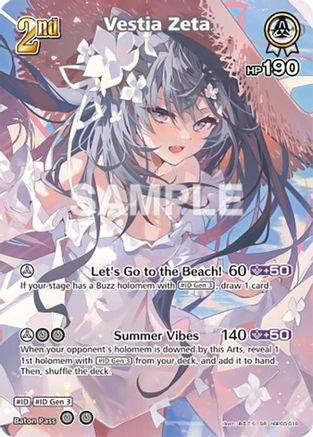 Vestia Zeta (SR) (hBP05-018) - Enchant Regalia Foil