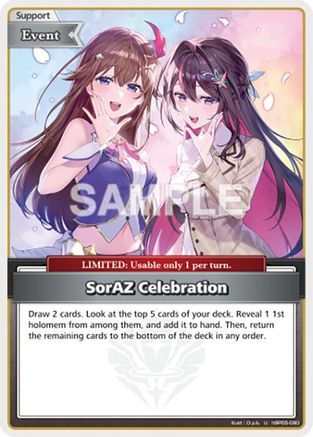 SorAZ Celebration (U) (hBP05-080) - Enchant Regalia