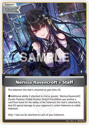 Nerissa Ravencroft's Staff (S) (hBP05-083) - Enchant Regalia Foil