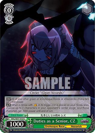Duties as a Senior, CZ (OVL/SE51-E32 C) - Nazarick: Tomb of the Undead Vol.3 Extra Booster