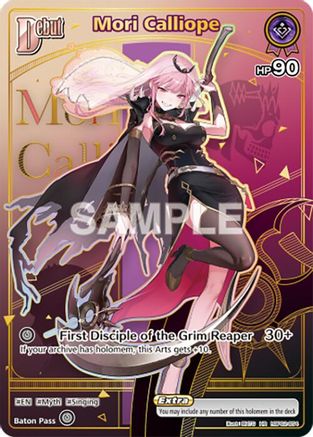 Mori Calliope (HR) (hBP02-054) - Ayakashi Vermilion Foil