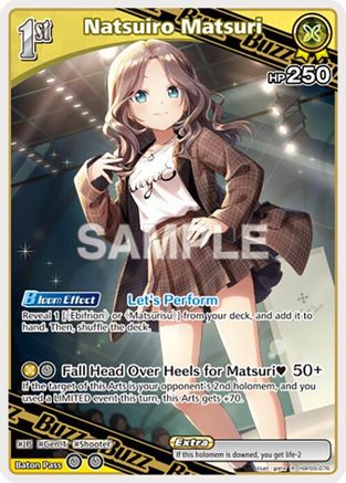 Natsuiro Matsuri (R) (hBP06-076) - Ayakashi Vermilion Foil
