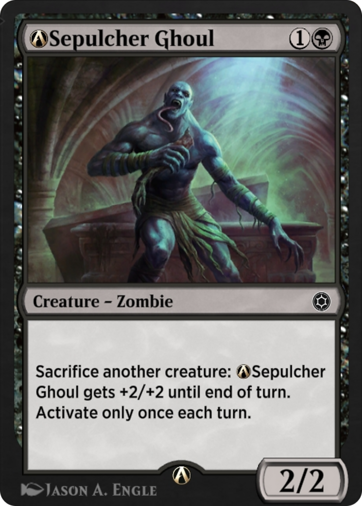 A-Sepulcher Ghoul (AFR-A-118) - Adventures in the Forgotten Realms
