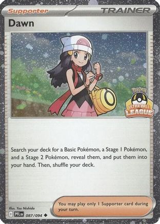 Dawn 087/094 - Holofoil League & Championship Cards - Uncommon