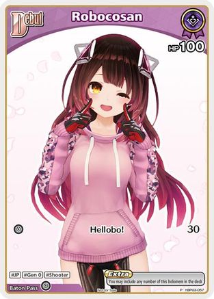 Robocosan (P) (hBP03-057) (hBP03-057) - hololive OFFICIAL CARD GAME Promos Foil