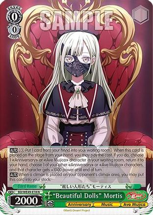 "Beautiful Dolls" Mortis (BD/WE49-E18) - BanG Dream! 10th Anniversary! Premium Booster
