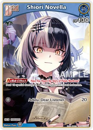 Shiori Novella (C) (hSD12-003) (hSD12-003) - SD12 Start Deck Oshi Advent