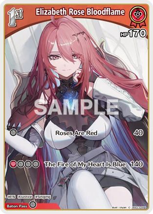 Elizabeth Rose Bloodflame (C) (hSD13-004) (hSD13-004) - SD13 Start Deck Oshi Justice