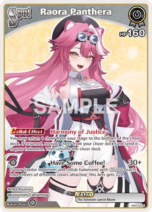 Raora Panthera (C) (hSD13-015) - SD13 Start Deck Oshi Justice