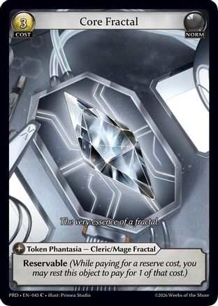 Core Fractal (045) - asphodelparadise Foil