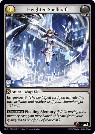 Heighten Spellcraft (067) - asphodelparadise