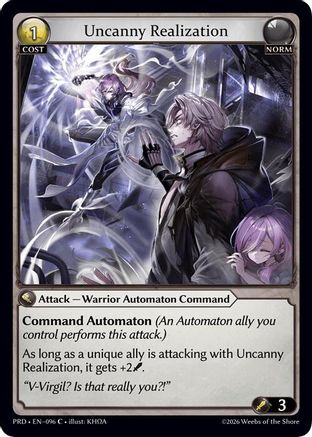 Uncanny Realization (096) - asphodelparadise Foil
