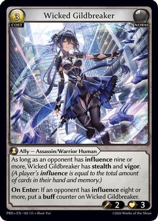 Wicked Gildbreaker (102) - asphodelparadise Foil