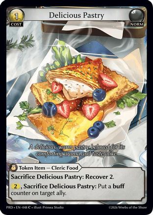Delicious Pastry (Interference Curio Foil) (048) - asphodelparadise Foil