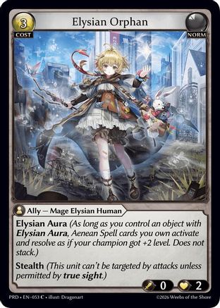 Elysian Orphan (Interference Curio Foil) (053) - asphodelparadise Foil