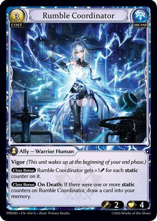 Rumble Coordinator (054) - asphodelparadise Starter Decks