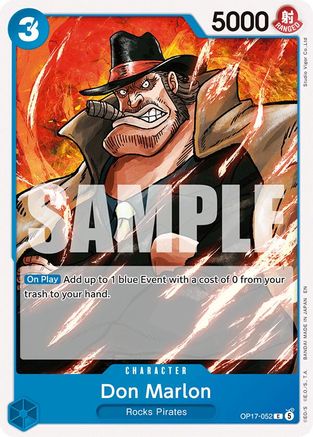 Don Marlon (OP17-052) - The World's Strongest Warriors