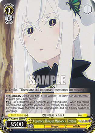 A Journey Through Memories, Echidna (RZ/S116-E011) - Re:ZERO -Starting Life in Another World- Vol.3