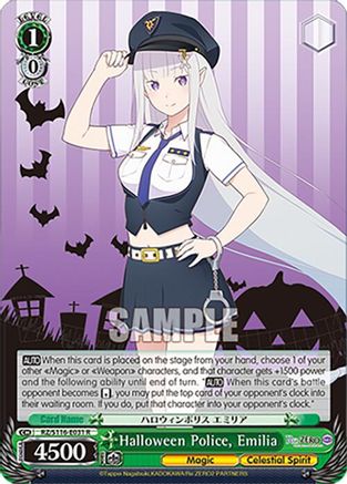 Halloween Police, Emilia (RZ/S116-E031) - Re:ZERO -Starting Life in Another World- Vol.3