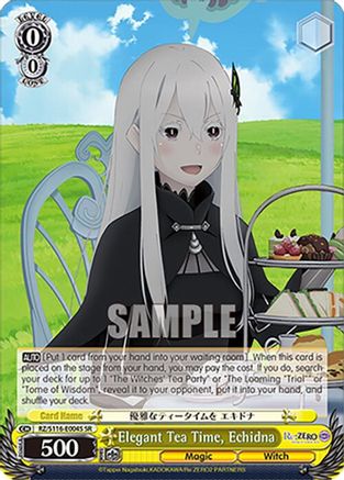 Elegant Tea Time, Echidna (SR) (RZ/S116-E004S) - Re:ZERO -Starting Life in Another World- Vol.3