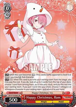 Happy Christmas, Ram (SR) (RZ/S116-E047S) - Re:ZERO -Starting Life in Another World- Vol.3