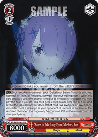Chance to Take Away From Delusions, Ram (SR) (RZ/S116-E061S) - Re:ZERO -Starting Life in Another World- Vol.3
