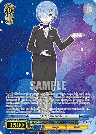 Irreplaceable Presence, Rem (ENX) (RZ/S116-E076ENX) - Re:ZERO -Starting Life in Another World- Vol.3