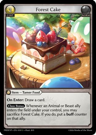Forest Cake (010) - asphodelparadise Event Pack Foil