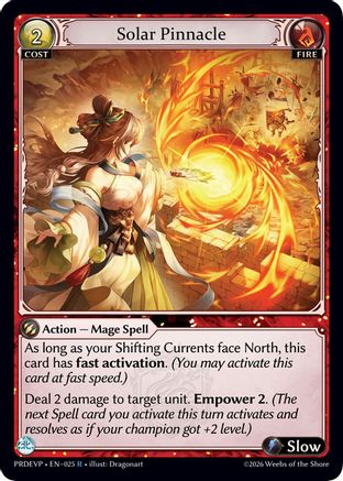 Solar Pinnacle (025) - asphodelparadise Event Pack Foil