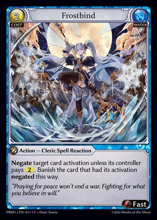 Frostbind (011) - asphodelparadise Grimoire Foil