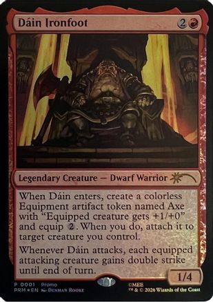 Dain Ironfoot (MEDIA-001) - Media Promos Foil