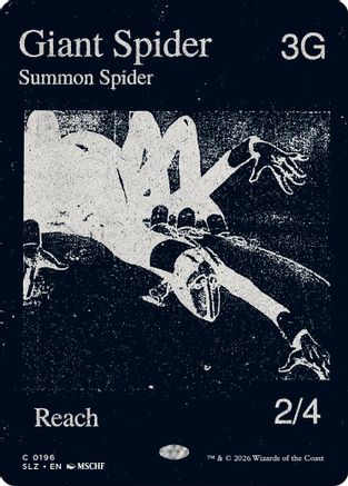 Giant Spider (0196) (SLZ-196) - Secret Lair x MSCHF: The Zeta Set