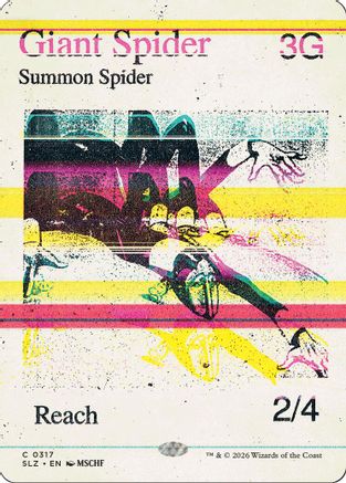Giant Spider (0317) (SLZ-196) - Secret Lair x MSCHF: The Zeta Set