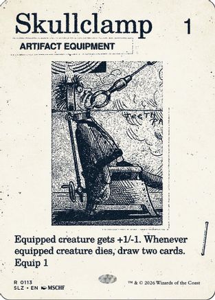 Skullclamp (0113) (SLZ-113) - Secret Lair x MSCHF: The Zeta Set