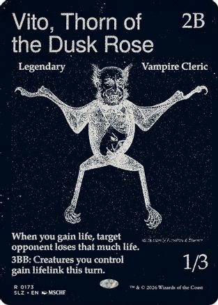 Vito, Thorn of the Dusk Rose (0173) (SLZ-173) - Secret Lair x MSCHF: The Zeta Set