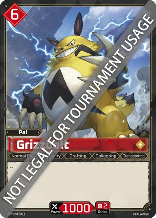 Grizzbolt - Palworld Prototype Cards