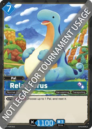 Relaxaurus - Palworld Prototype Cards