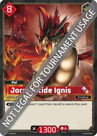 Jormuntide Ignis - Palworld Prototype Cards