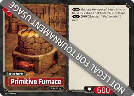 Primitive Furnace - Palworld Prototype Cards
