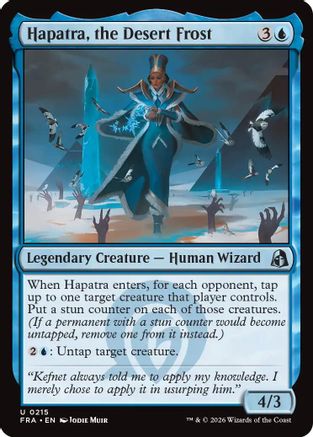 Hapatra, the Desert Frost (FRA-215) - Reality Fracture Foil